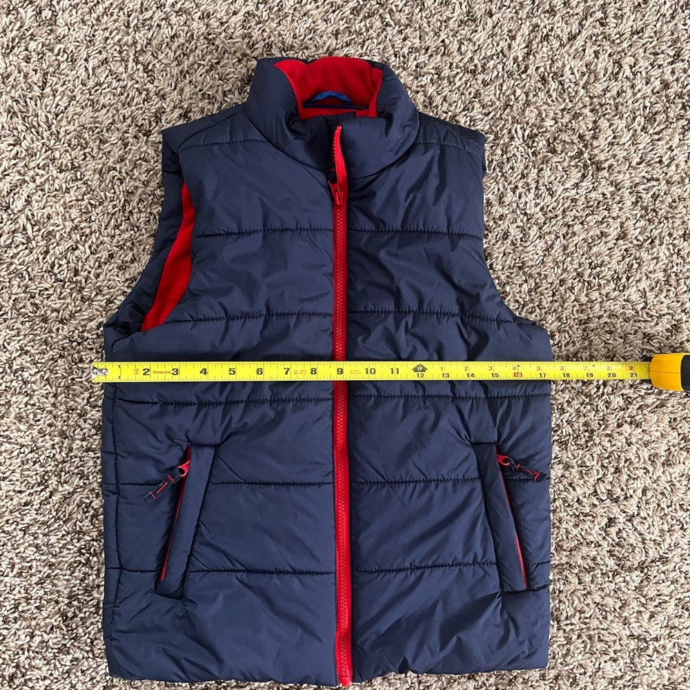 Amazon Essentials Blue and Red Vest‎ - Picture 4 of 5
